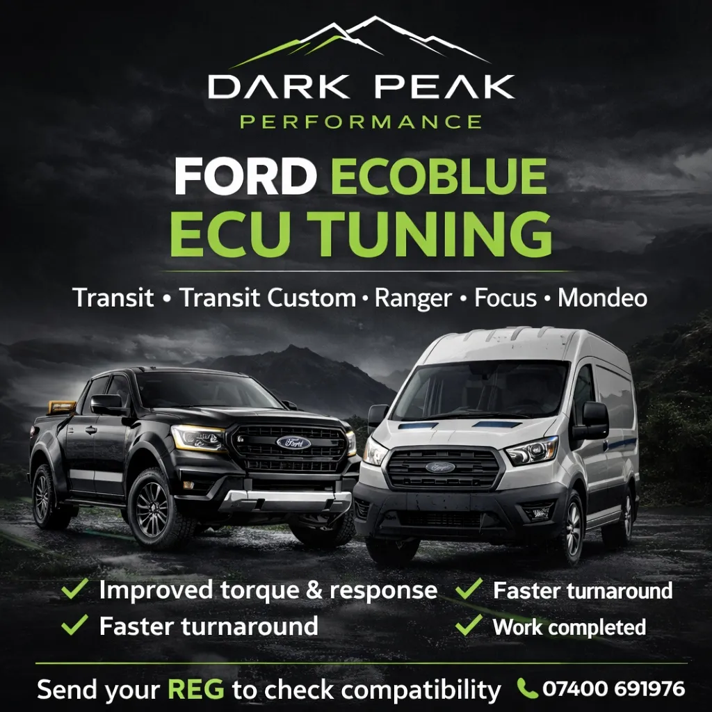 Ford EcoBlue Tuning Marketing Graphic